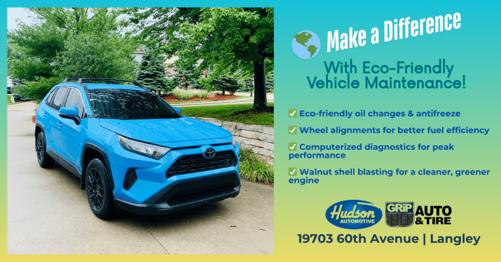 Eco-Friendly Vehicle Maintenance